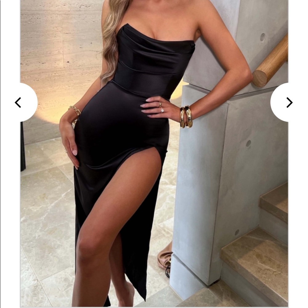 Babyboo Everly black maxi dress